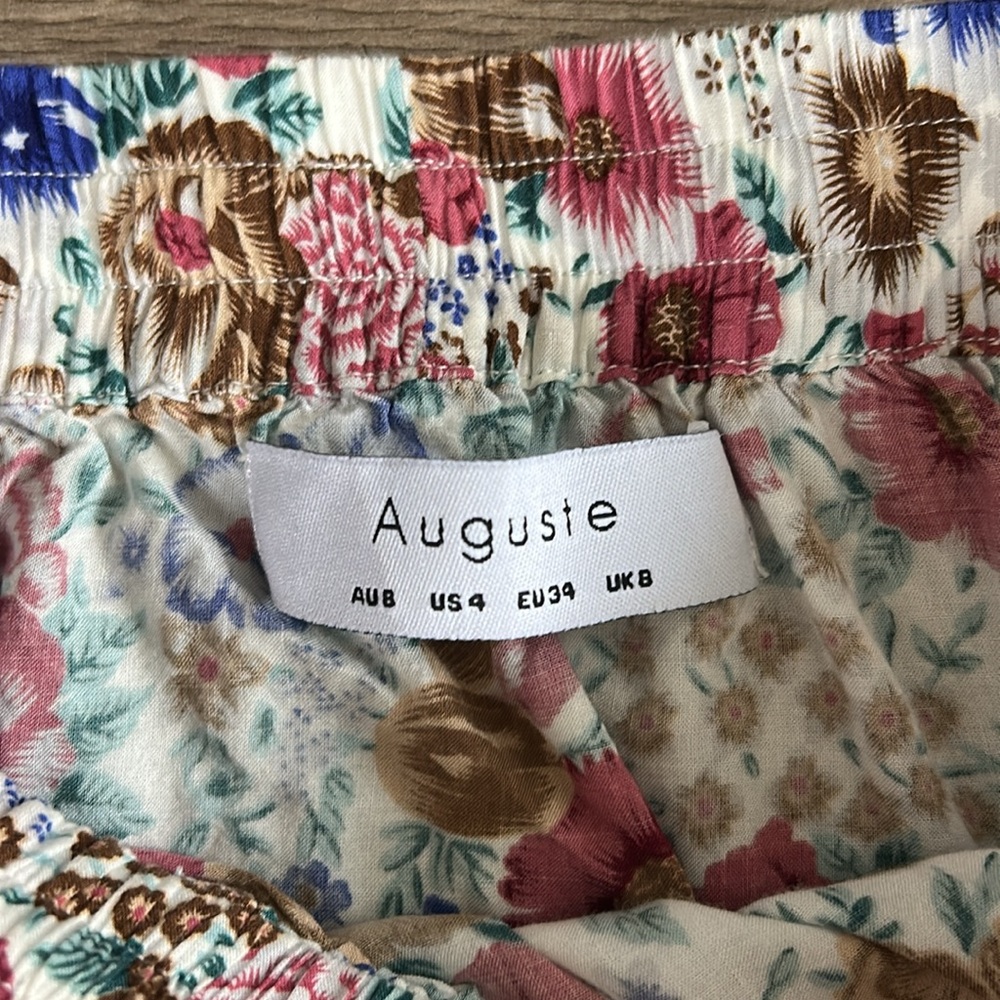 AUGUSTE THE LABEL Floral Maxi Skirt Size 4 - Picture 2 of 7